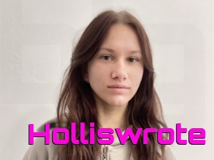 Holliswrote